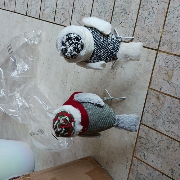 Rockin' Birds'  W/ Knit Hat & Scarf By Valeri/Qvc...Set Of 2....New - Picture 10 of 16